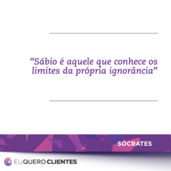 Conhecimento Empreendedor - Sócrates - Eu Quero Clientes